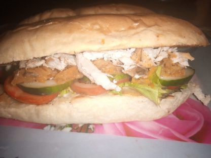 Sandwich with Chicken and Vegetable sauce - Image 2