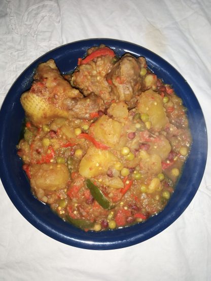 Sweet Potato and Chicken Pan