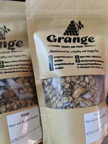 Nuts and Raisins Granola