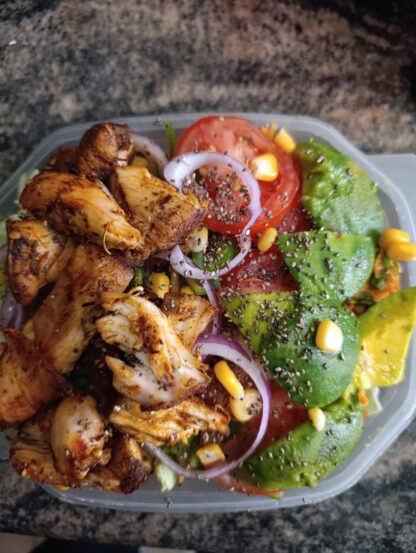 Chicken Vegetable Salad